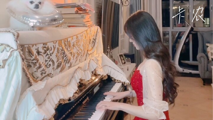 After teaching in a rural school, I rarely get to play the piano anymore. Haha, my hands have gone r