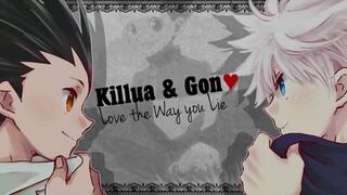 Hunter x Hunter AMV - Killua & Gon ♥ Love The Way You Lie vBestamv Of HxH