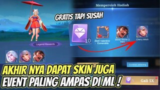 AKHIR NYA DAPAT SKIN JUGA DARI EVENT TERKUTUK INI ! EVENT PALING SULIT YG PERNAH ADA DI ML