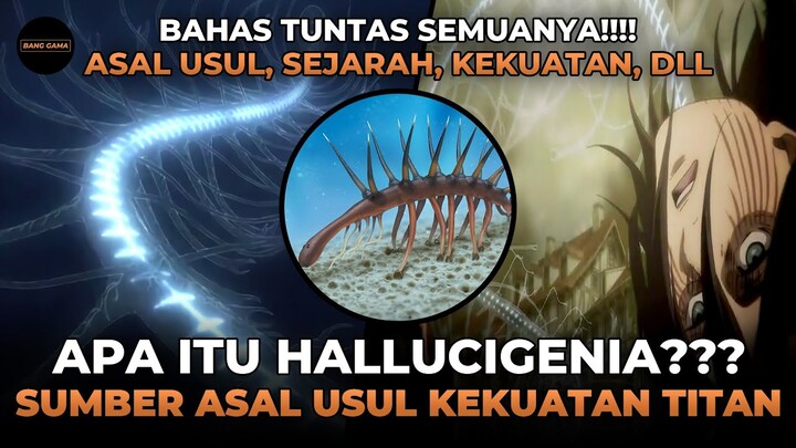 BAHAS TUNTAS APA ITU HALLUCIGENIA YANG MENJADI ASAL USUL KEKUATAN TITAN DI ATTACK ON TITAN