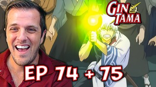 Gintama Episode 74 & 75 Anime Reaction