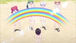 ANIME NO SENSOR || MANA TAHAN LIAT CWE² TEL4NJ4NG DI PANTAI🥵🥵💦