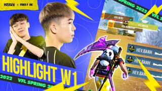 Người mới xuất trận bùng nổ - Highlight VFL Mùa Xuân 2022 | HEAVY Free Fire