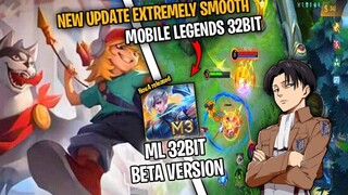 New!! Release Nov. 4 MLBB- 32Bit Beta Version Optimize Apk Fix Lag Fps