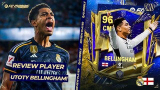 Review 96 Bellingham UTOTY! Fix Ini Adalah CM Meta dan Paket Lengkap! Terbaik. | FC Mobile Indonesia