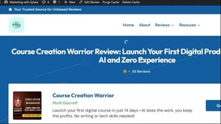 Course Creation Warrior Review