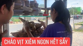 Khương Dừa chảy nước dãi với món vịt xiêm nấu cháo của em gái ở Vĩnh Long...!
