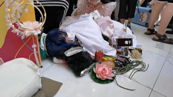 Barbatos himself came after he fell asleep.
