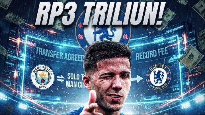 Rp3 Triliun! Chelsea Resmi Lepas Enzo Fernandez ke Man City!