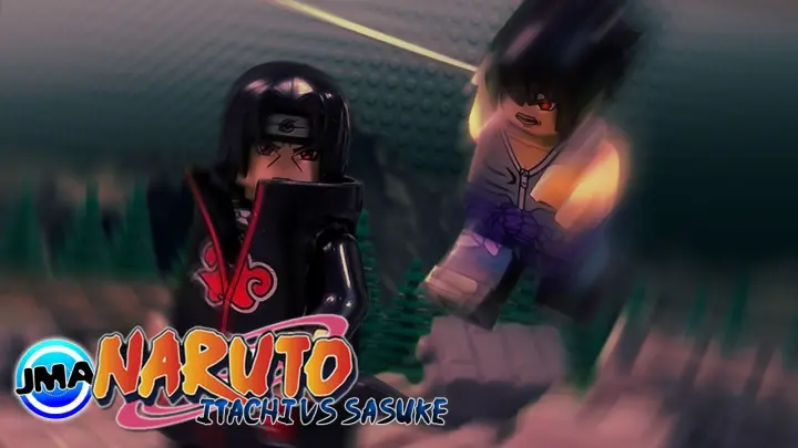 LEGO Sasuke vs Itachi [NUNSM] BrickFilm Stop Motion Animation