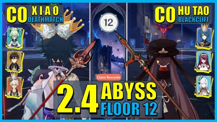 Abyss 2 5 Made Even More Ez With Eula Hu Tao Floor 12 Spiral Abyss 2 5 Genshin Impact Bilibili