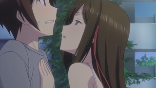 "When a girl wants to kiss you..."