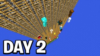 Last To Stop Climbing Ladder Wins $2,000 - Challenge