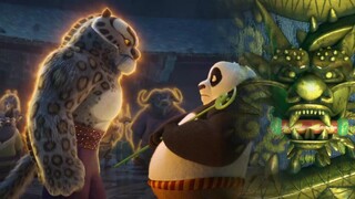 Kung Fu Panda 4: Crippled Leopard is indeed very strong, but unfortunately he met Po, whose talents 