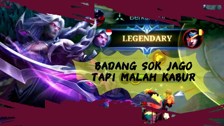 Moment badang di cabik2 martis