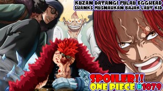 Kuzan Datangi Egghead? Luffy & Kuzan Bertemu lagi [Spoiler One Piece 1079] Bajak Laut Kid Musnah?