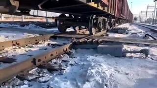 俄罗斯的火车是怎么刹车的 跟我们国家一样吗