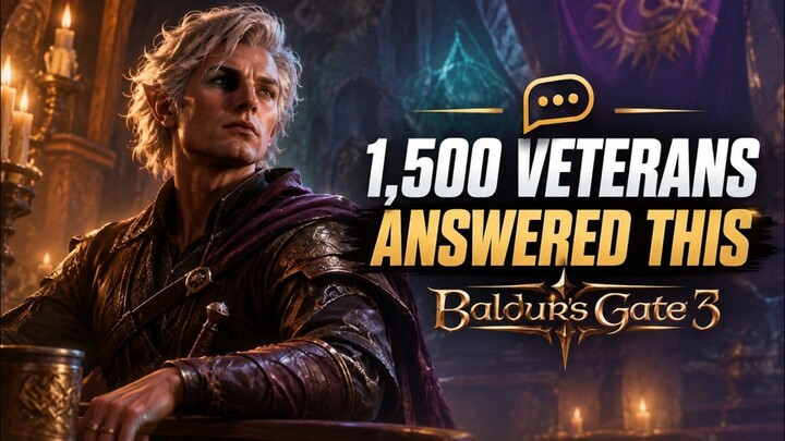 Baldur's Gate 3: A New Player Asked Reddit One Question... And Got 1,500 Answers