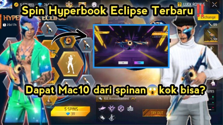 Spin Hyperbook Eclipse Terbaru FF ⚡