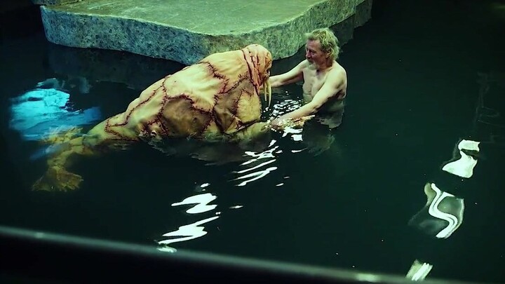 The old man turned a living man into a half-human, half-walrus monster