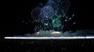 【4K】第105回足利花火大会フィナーレ(ナイアガラ)