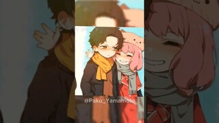 story of love ❤️p.2                            #anyaanddemian #spyxfamily #anyaforger #anime #edit