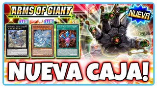 NUEVA MINI CAJA Arms of Giant!! CAJA DE UNA SOLA PASADA? Infinitrack y Starry | Yu-Gi-Oh! Duel Links