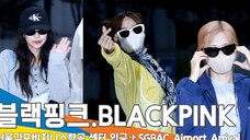 JENNIE&ROSÉ&LISA结束海外行程,GMP入境