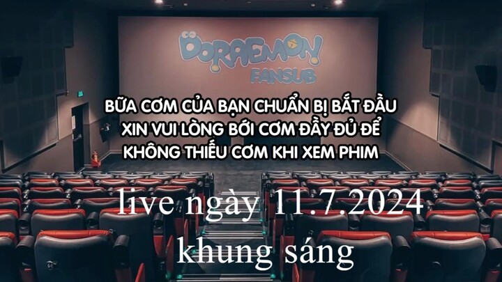 Live khung sáng - 11.7.2024 : Doraemon Movie 39 - Nobita và Mặt Trăng Phiêu Lưu Ký