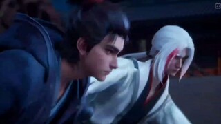 momen lawak Meng Chuan dan Yan Jin naik keledai