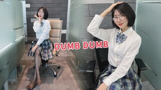 【360°VR全景】JK甜心学妹翻跳《DUMB DUMB》心动百褶裙