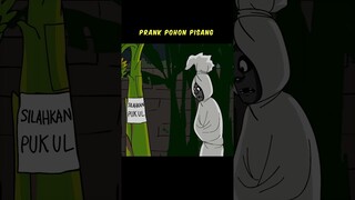 Pocong Bikin Prank Pohon Pisang #shorts