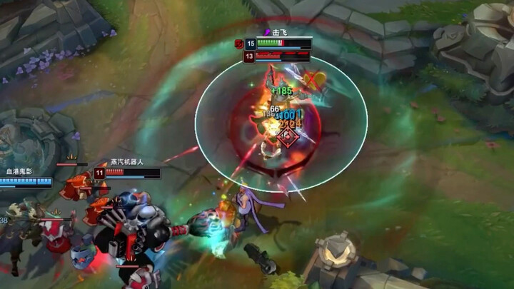 The jungler really, really wants to win!