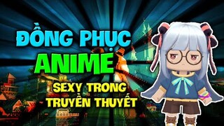 HÙNG AKIRA ĐI MUA SẮM ĐỒNG PHỤC ANIME SẸC XY TRONG TRUYỀN THUYẾT | MINI WORLD