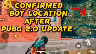 100% Confirmed bot location after PUBG 2.0 Update | SECRET BOT LOCATION IN ERANGLE PUBG MOBILE