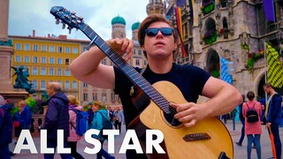 怪物救公主，一把吉他改编经典动画主题曲《All Star》【Alexandr Misko】