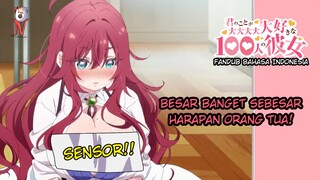 TRAILER ANIME ROMANCE PALING LARIS TAHUN INI [100 pacar yang sangat² mencintai gua] FanDub indo