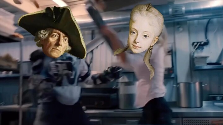 “Frederick the Great and Maria Theresa Engage in a Fierce Battle for Silesia”