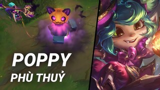 Hiệu Ứng Skin Poppy Phù Thủy | Bewitching Poppy Skin Spotlight | Yugi Gaming