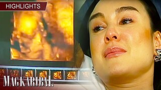 Victoria becomes emotional when she sees the baby in her womb | Magkaribal