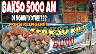 PORSI GAK WAJAR CUMA 5000 AN - untung sedikit penting lancar bakso rilo Ngawi kota