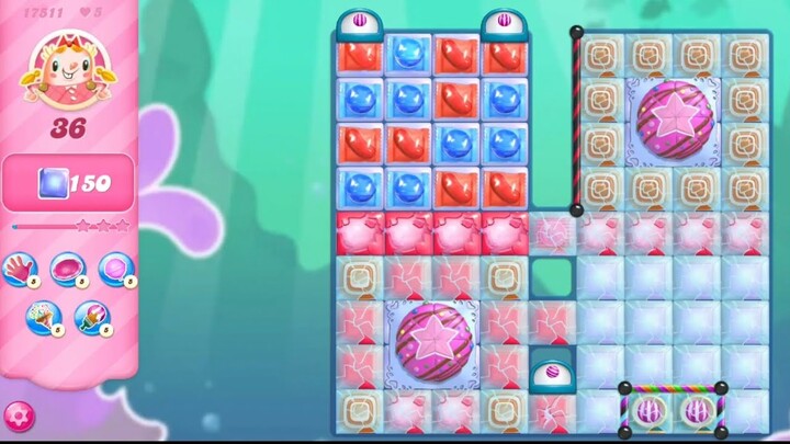 Candy crush saga level 17511