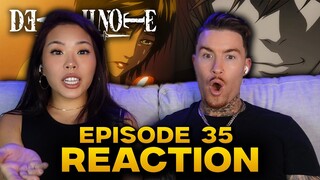 LIGHT IS CRAZY FOR THIS! | Death Note Episode 35 Reaction