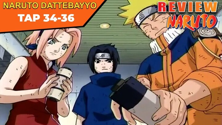 Review Naruto Ninja Tập Sự 🦊 Tóm Tắt Naruto Phần 1🦊 Naruto Kid 34,35,36