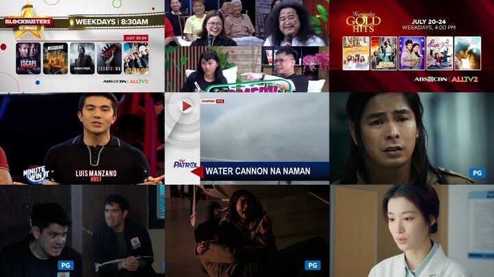 ABS-CBN sa ALLTV2 Commercial Break July 24, 2026 (Friday) (Blood VS Duty Finale & The Alibi Finale)