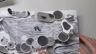 Original self-made pop-up book - [a dream]