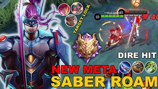 NEW  META Saber Roam is The New Natalia | Saber Tutorial & Build 2022 | MLBB