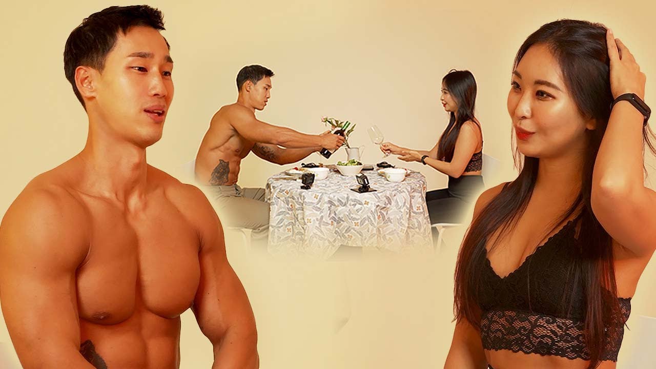 Korean Sexy Blind DateㅣWhat Gym Geeks Do On A Blind Date - BiliBili