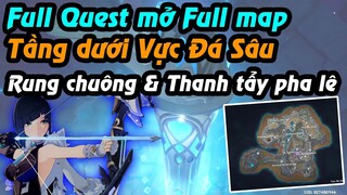 Chuỗi Nhiệm vụ phía dưới Vực Đá Sâu | Rung chuông & Thanh tẩy pha lê | Genshin Impact 2.6