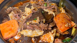 Mie pedas Chongqing, datang makan semangkuk di tengah malam sungguh nikmat sekali～